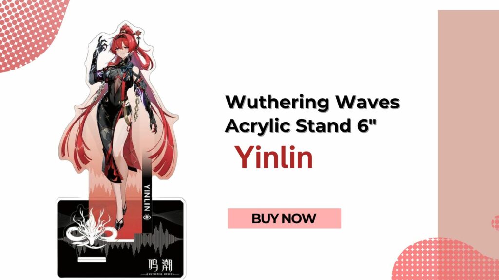 Wuthering Waves Merch Figure Acrylic Stand 6" Character Combined Type Double-Layer Desktop Decoration